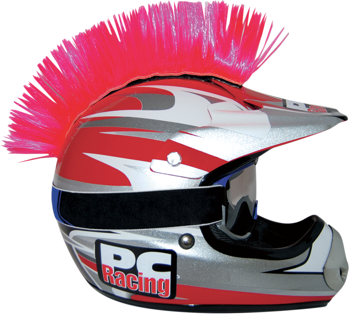 PC RACING Helmet Mohawk - Pink PCHMPINK