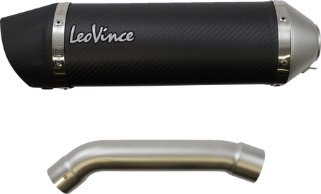LEOVINCE LV One EVO Slip-On Muffler - Carbon Fiber 14394E