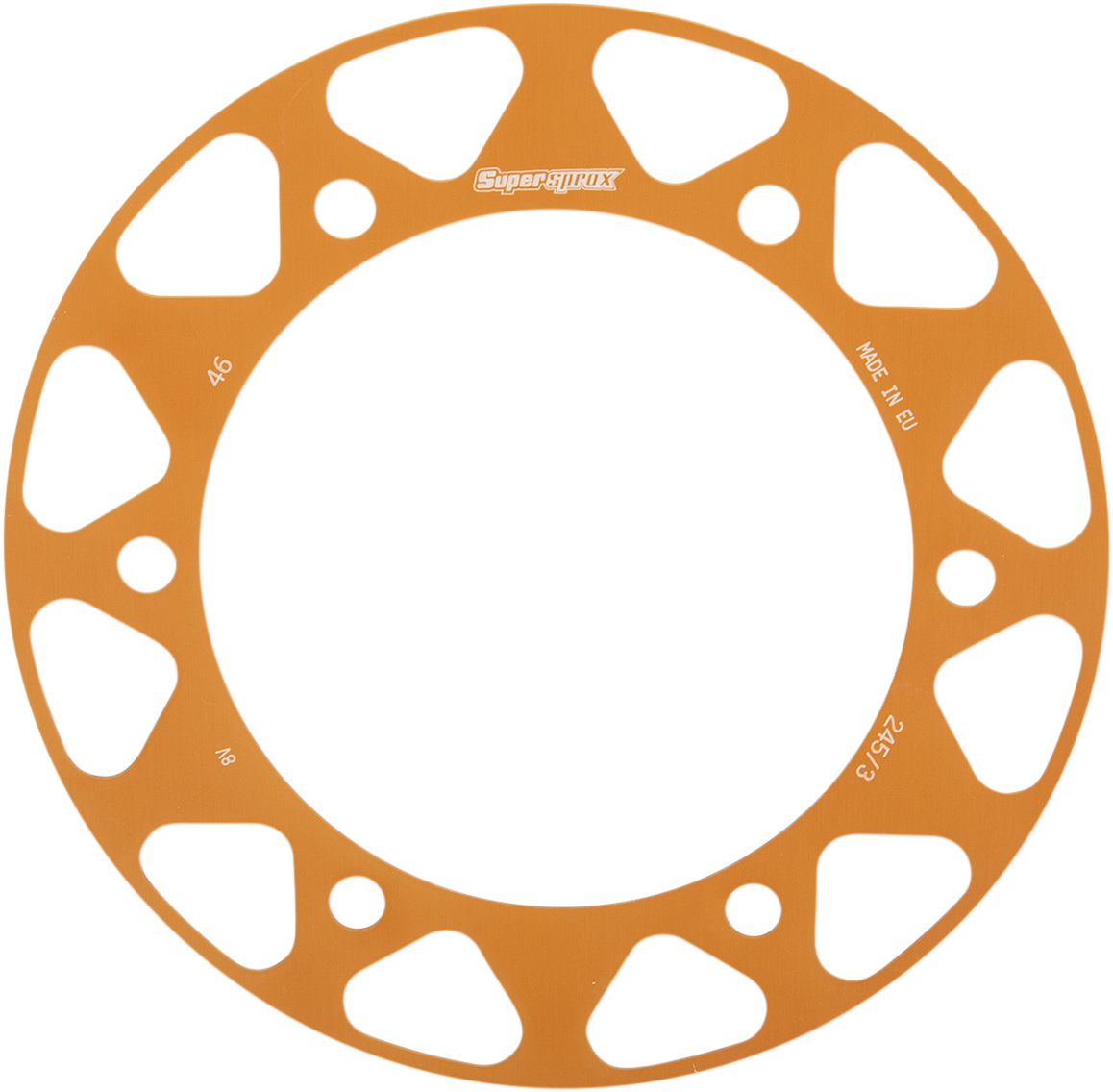 SUPERSPROX Edge Rear Sprocket Insert - Gold RACD2453-46-GLD