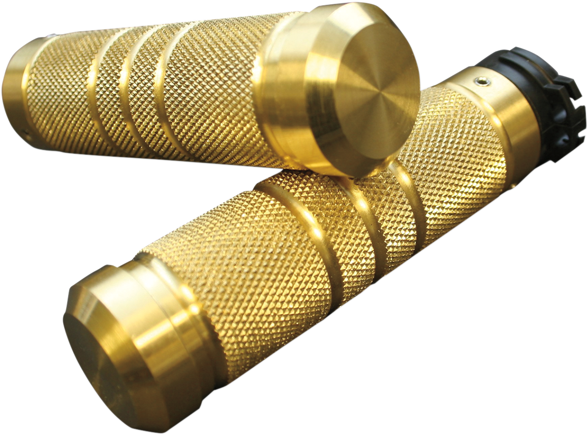 ACCUTRONIX Grips - Knurled - Grooved - Brass GR100-KG5