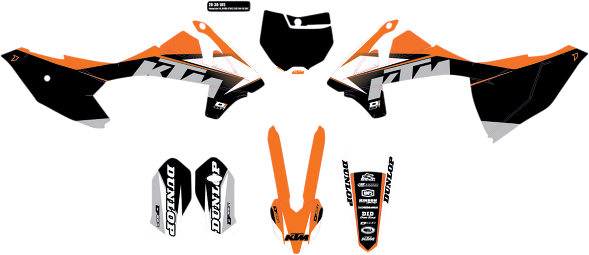 D'COR VISUALS Graphic Kit - KTM 20-30-105