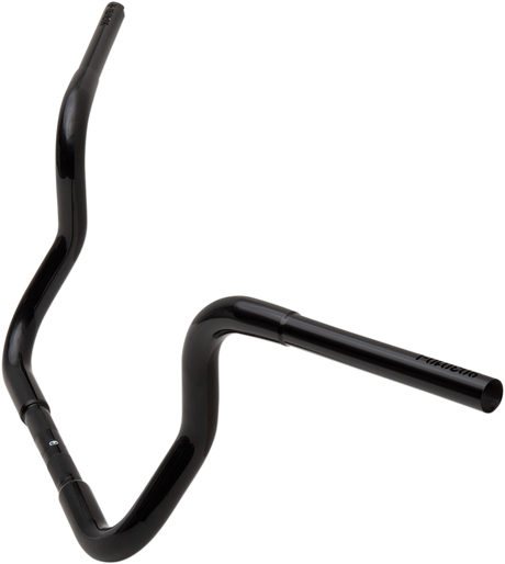 FAT BAGGERS INC. Handlebar - Rounded Top - 10" - Black 903010-B