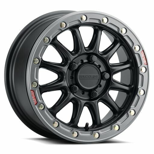 RACELINE Alpha Bdlk 15x7 5/4.5 (+25mm) Blk/Gunmetal A14BG-57012+25