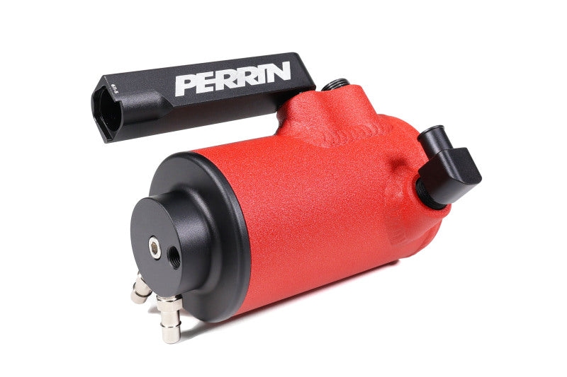 Perrin 22-23 Subaru WRX Air Oil Separator - Red PSP-ENG-611RD