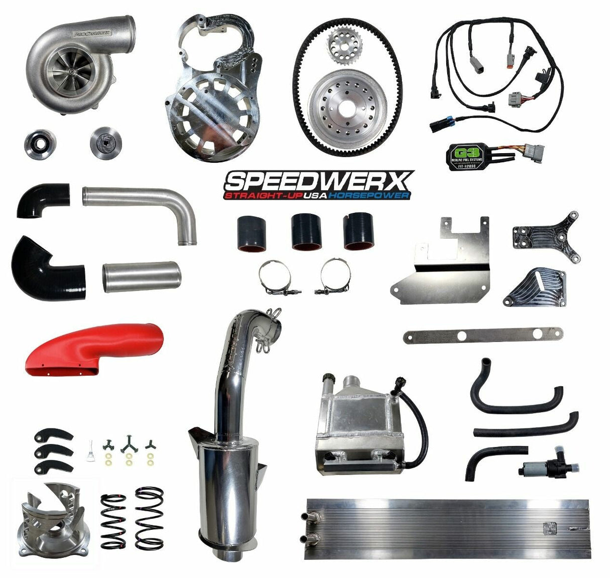 SPEEDWERX Supercharger Kit 6 000'+ Pol POLSC-850-22-6+