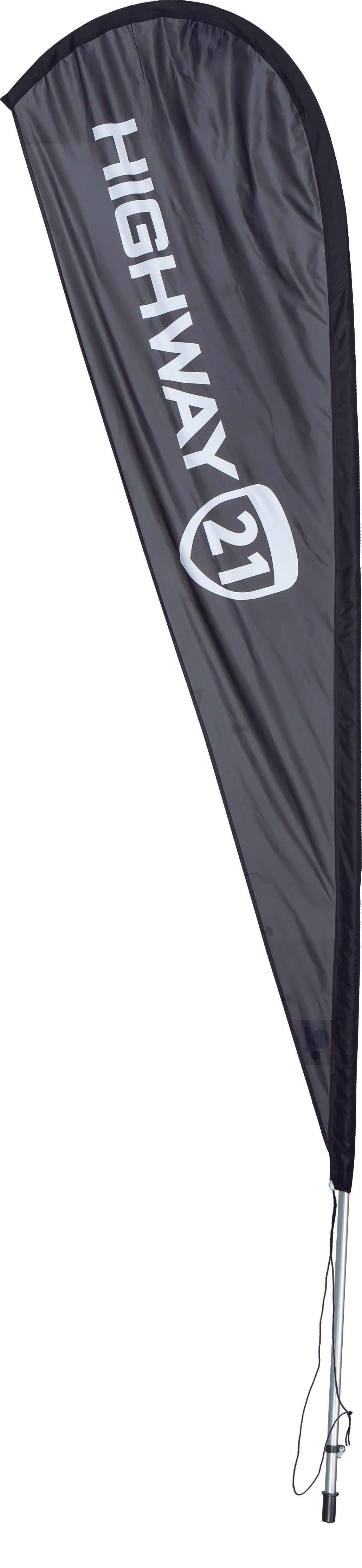 HIGHWAY 21 Solar Flag 11' 30-31111 HWY21 BLK