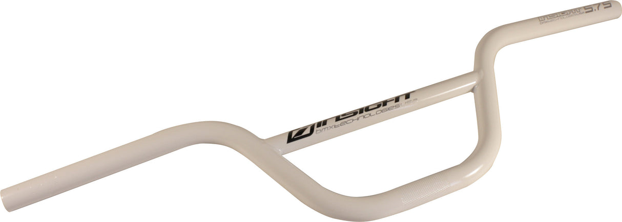 INSIGHT Pro 5.75" Cro-Mo Handlebar White INHB575WHBK