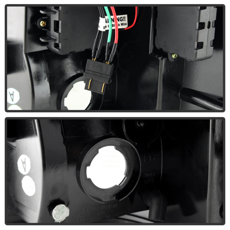 Spyder Chevy Silverado 07-13 LED Tail Lights Blk Smke ALT-YD-CS07-LED-BSM 5078032