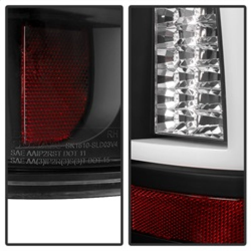 Spyder Chevy Silverado 1500/2500 99-02 Version 2 LED Tail Lights - Black ALT-YD-CS99V2-LED-BK 5081865