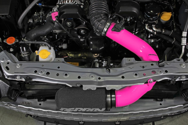 Perrin 22-23 Subaru BRZ/GR86 Cold Air Intake - Hyper Pink PSP-INT-335HP