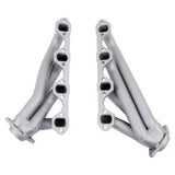 BBK 79-93 Mustang 351 Swap Shorty Unequal Length Exhaust Headers - 1-5/8 Titanium Ceramic 1511