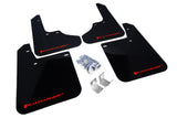 Rally Armor 1993-2001 Subaru Impreza UR Black Mud Flap w/ Red Logo MF2-UR-BLK/RD