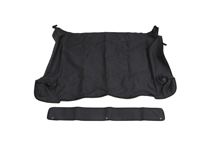 Rampage 2018-2022 Jeep Wrangler(JL) 4-Door Tonneau Cover w/ Tailgate Bar Kit - Black Diamond 741036