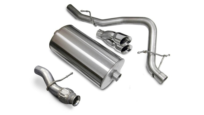 Corsa 09-11 Chevrolet Tahoe 5.3L V8 Polished Sport Cat-Back Exhaust 14912