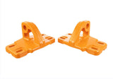 Ford Racing 2021+ Bronco Front Bumper Tow Hooks - Orange (Pair) M-18954-BO
