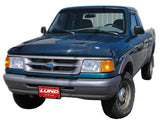 AVS 93-97 Ford Ranger High Profile Bugflector II Hood Shield - Smoke 24854