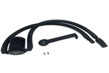 J&L 12-17 Jeep Wrangler JK 3.6L Passenger Side Oil Separator 3.0 - Black Anodized 3064D-B