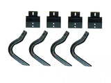 Lund 05-17 Toyota Tacoma Double Cab EZ Running Board Mounting Bracket Kit - Brite 300054