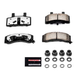 Power Stop 94-99 Chevrolet C1500 Suburban Front Z36 Truck & Tow Brake Pads w/Hardware Z36-370