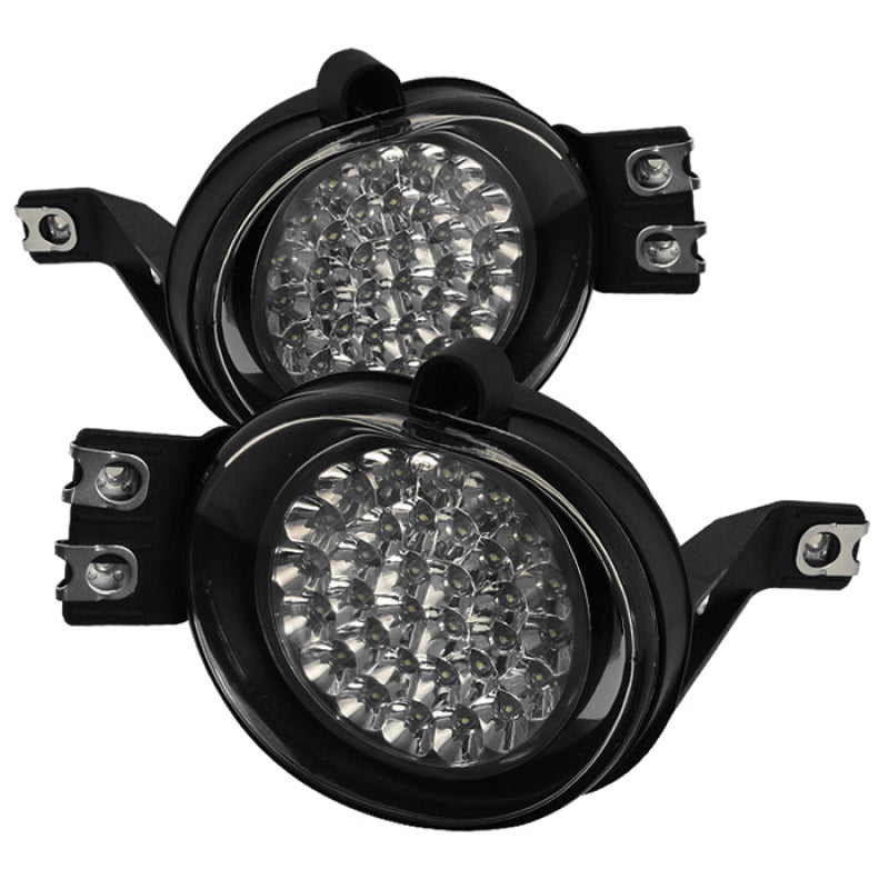 Spyder Dodge Ram 02-08/Durango 04-06 LED Fog Lights w/Switch Clear FL-LED-DRAM02-C 5015600