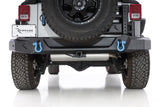 Rampage 07-18 Jeep Wrangler JK (Incl. Unlimited) Trail Guard Tire Carrier - Black 9950919