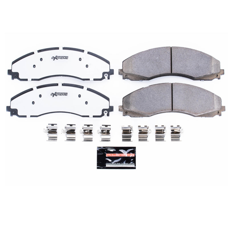 Power Stop 17-19 Ford F-450 Super Duty Front Z36 Truck & Tow Brake Pads w/Hardware Z36-2018