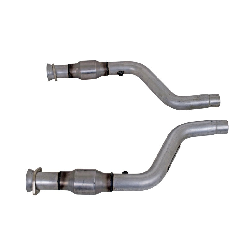 BBK 05-15 Dodge Challenger Charger Short Mid X Pipe w Catalytic Converters 2-3/4 For LT Headers 1796
