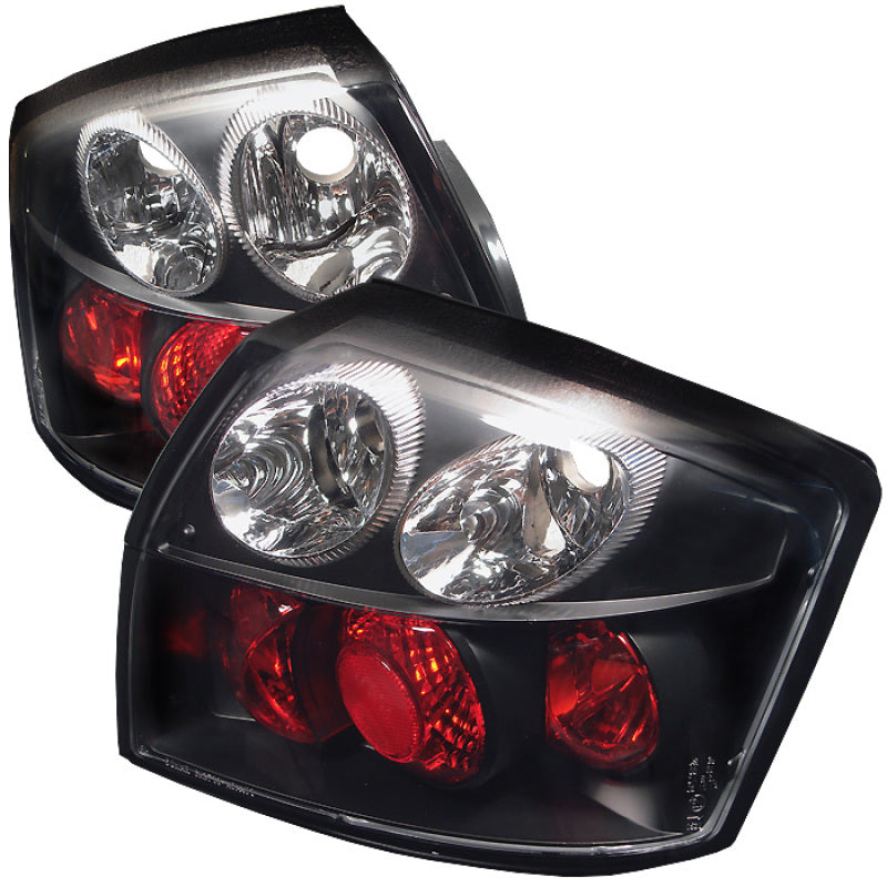 Spyder 02-05 Audi A4 (Excl Convertible/Wagon) Euro Style Tail Lights - Black (ALT-YD-AA402-BK) 5000002