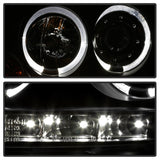 Spyder Volkswagen GTI 06-09/Jetta 06-09 Halogen Model Only - LED Halo DRL Black PRO-YD-VG06-HL-BK 5012098