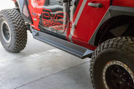 DV8 Offroad 2018+ Jeep Wrangler JL Plated Side Step Slider SRJL-04