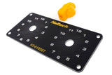Haltech Dual Switch Panel Kit w/Yellow Knob HT-010509