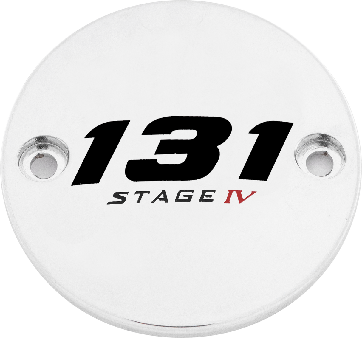 CUSTOM ENGRAVING M8 Timer Cover 131 Stage Iv Chrome 131-05-63