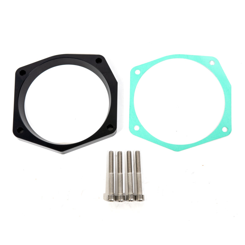 VMP Performance 105mm Throttle Body Adapter Plate Kit - Black Anodized VMP-INA023