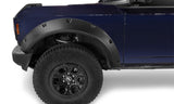 Bushwacker 2021+ Ford Bronco 4-Door Pocket Style Flares 4pc - Black 20960-02