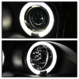 Spyder BMW E46 3-Series 02-05 4DR Projector Headlights 1PC LED Halo Blk PRO-YD-BMWE4602-4D-AM-BK 5042415