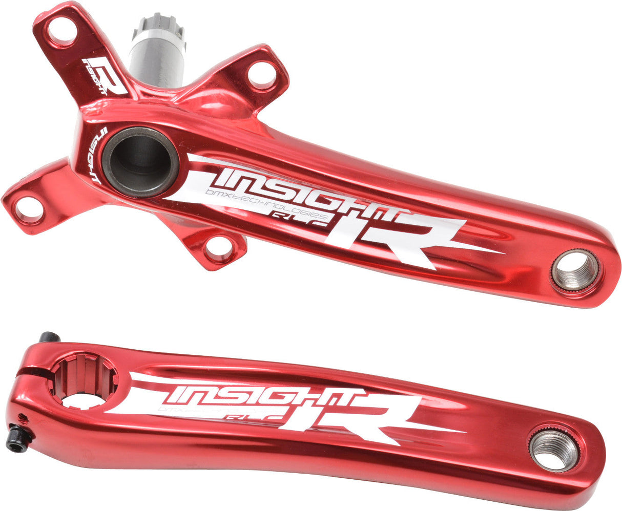 INSIGHT Pro Rlc 2-Piece Crank 165mm Red INCR4165RDWH