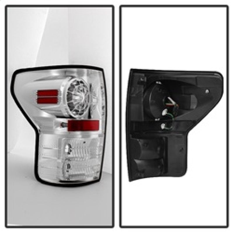 Spyder Toyota Tundra 07-13 LED Tail lights Chrome ALT-YD-TTU07-LED-C 5029591