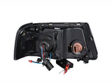 ANZO 2001-2011 Ford Ranger Projector Headlights w/ Halo Black (CCFL) 1 pc 111152