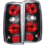 ANZO 2000-2006 Chevrolet Suburban Taillights Black 211010