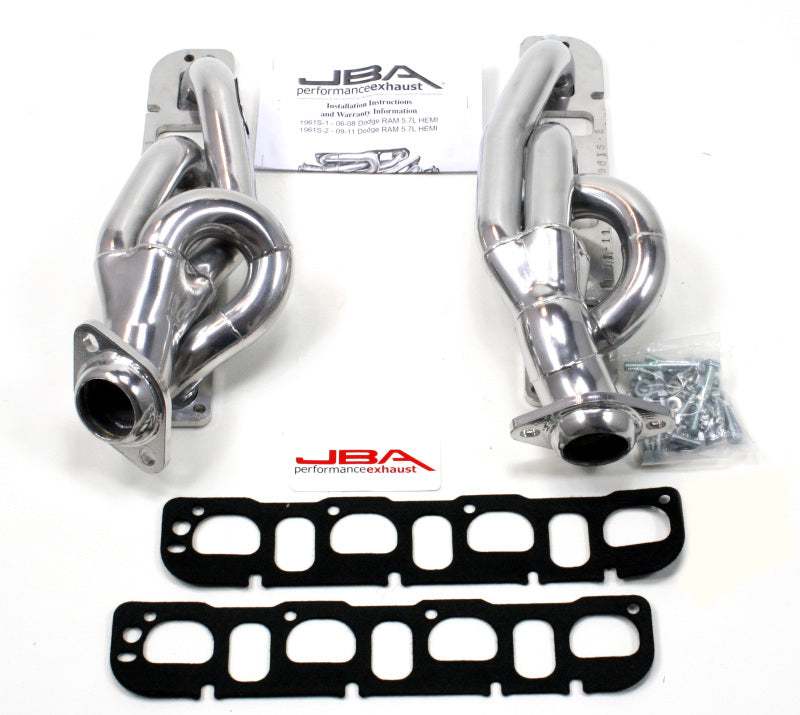 JBA 09-19 RAM 5.7L HEMI 1-5/8in Primary Silver Ctd Cat4Ward Header 1961S-2JS