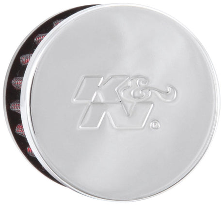 K&N Clamp On Rubber Base Crankcase Vent Filter 0.5in Flange ID 2in OD 1.5in Height 62-1330