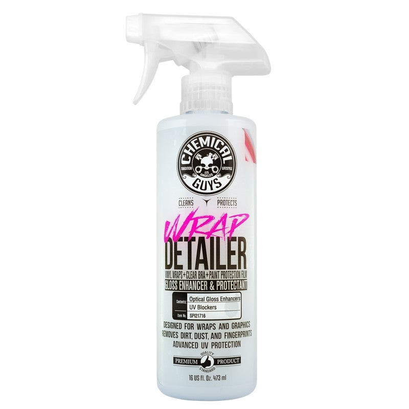 Chemical Guys Wrap Detailer Gloss Enhancer & Protectant for Vinyl Wraps - 16oz SPI21716