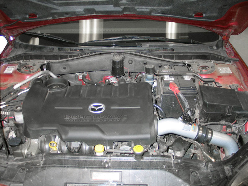 K&N Performance Intake Kit TYPHOON; MAZDA 6, L4-2.3L, 03-06; SILVER 69-6025TS