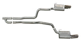 Gibson 05-10 Ford Mustang Base 4.0L 2.5in Cat-Back Dual Exhaust - Aluminized 319005