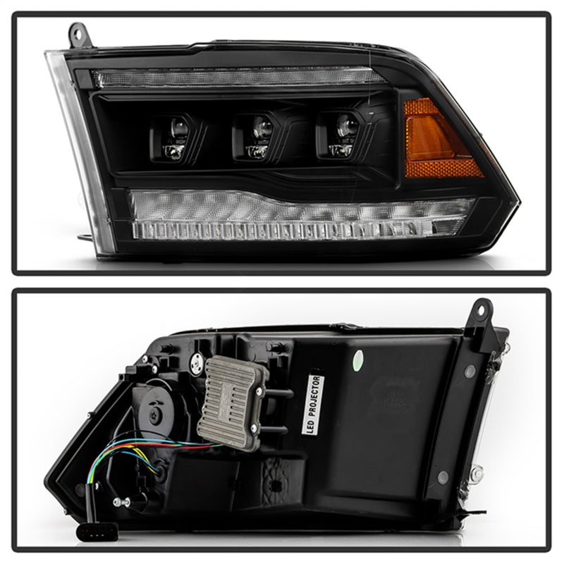 Spyder 13-18 Dodge RAM 1500 / 13-19 RAM 2500/3500 Projector Headlights 5088673