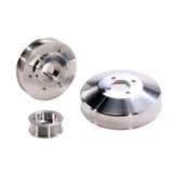 BBK 97-04 Ford F150 Expedition 4.6 5.4 Underdrive Pulley Kit - Lightweight CNC Billet Aluminum (3pc) 15550