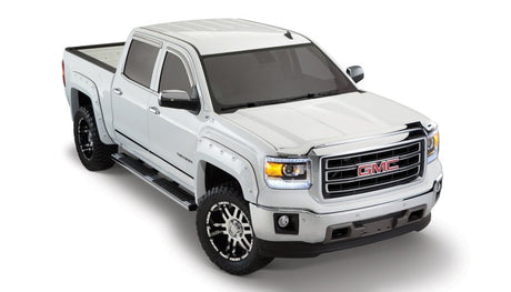 Bushwacker 16-18 GMC Sierra 1500 Boss Pocket Style Flares 4pc - Black 40976-02
