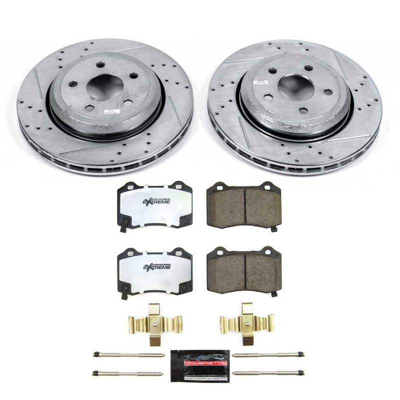 Power Stop 18-21 Jeep Grand Cherokee Rear Z26 Street Brake Kit K8758-26