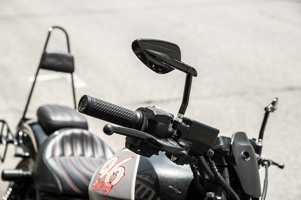 BURLY BRAND Radar Mirrors Set Black B16-1502B