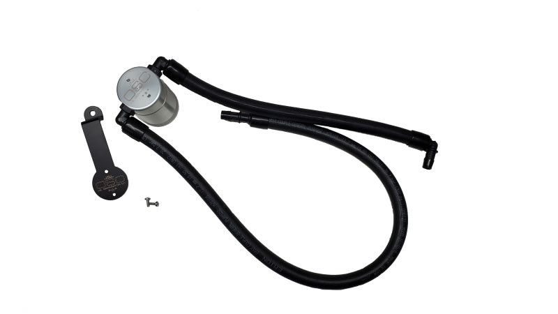 J&amp;L 2021-2024 Jeep Wrangler 392 Oil Seperator 3.0 Passenger Side - Clear Anodized 3072P-C